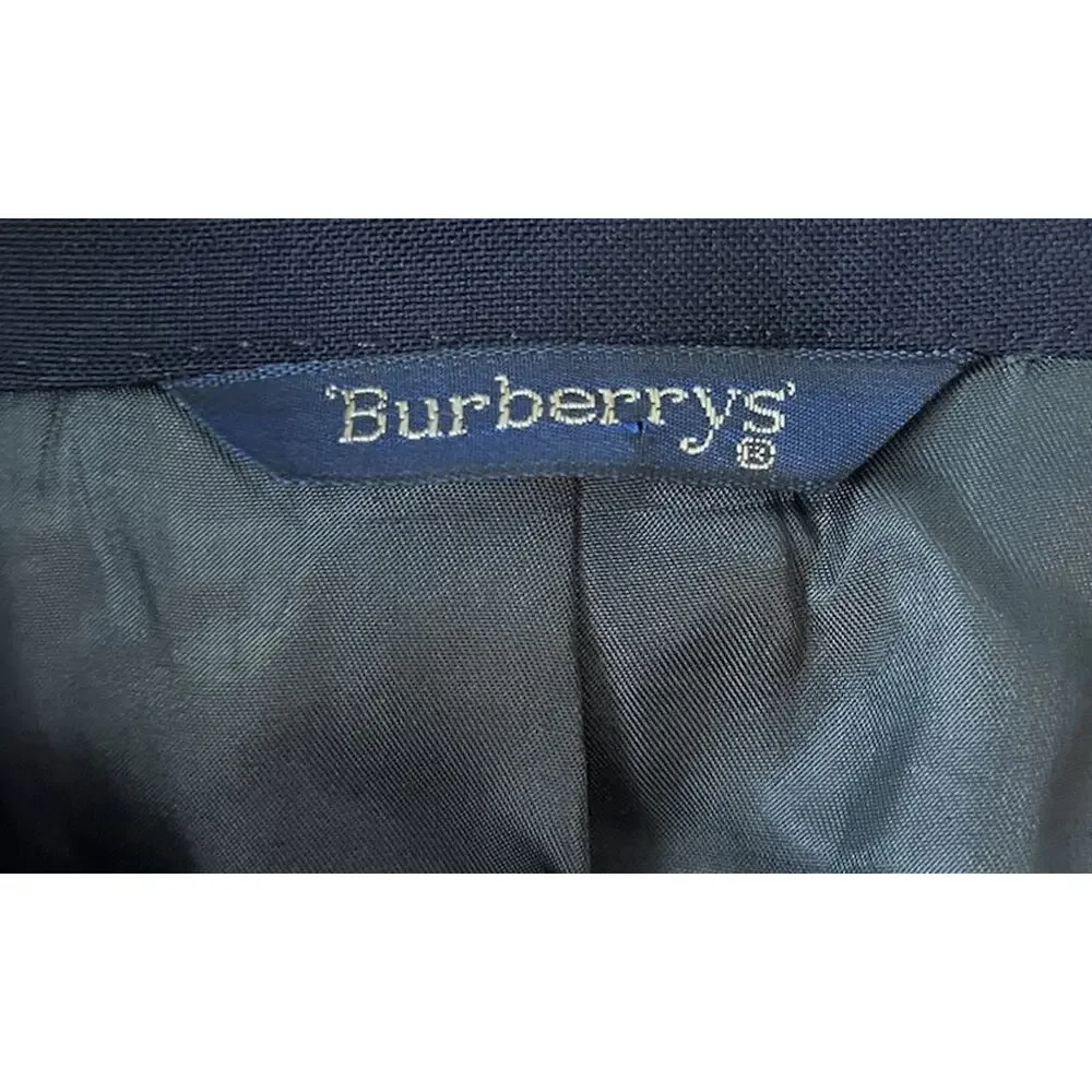 Burberrys Prorsum Navy Wool Single‎ Breasted Men's Blazer Size 48